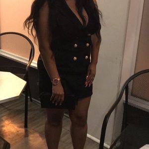 Fashion Nova Trench Coat Dress